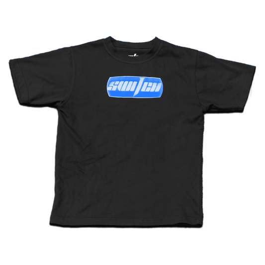 BLACK TV TEE