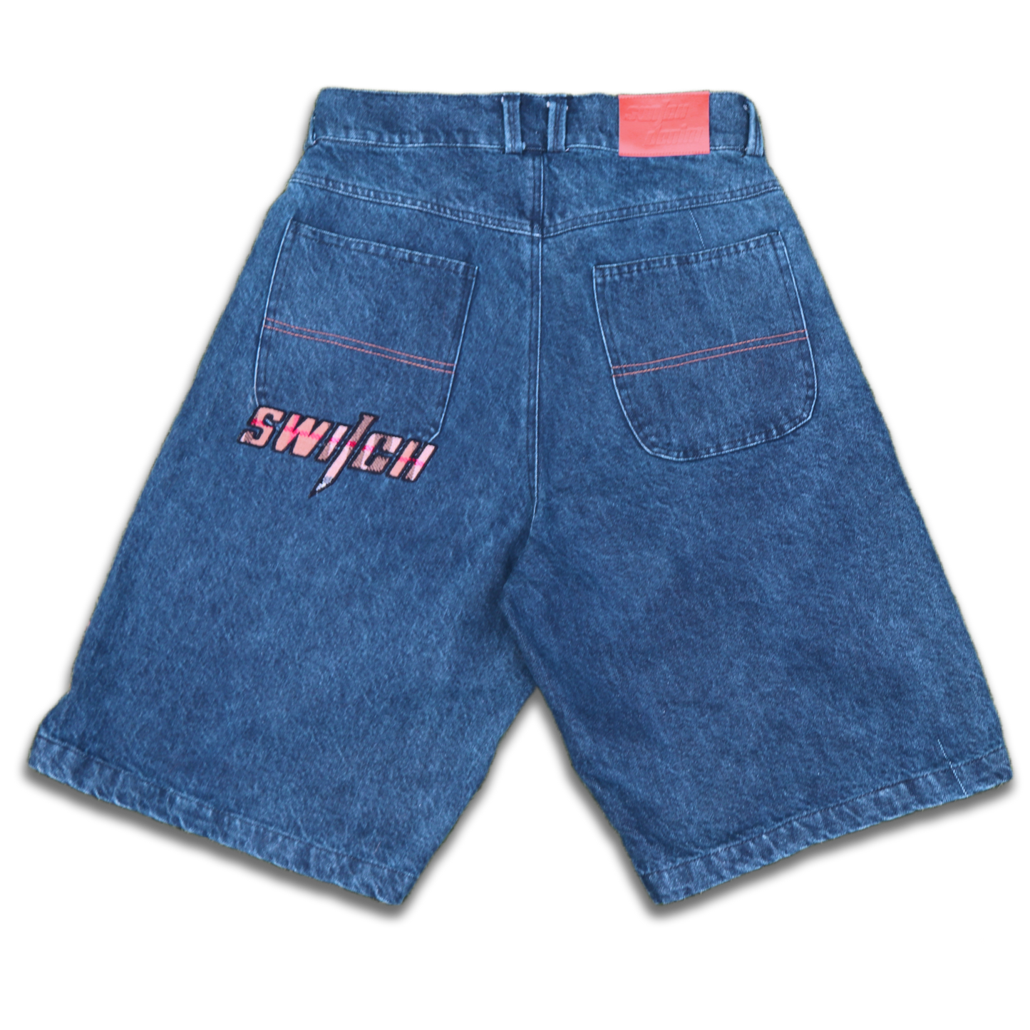 PLAID JORTS
