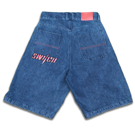 PLAID JORTS